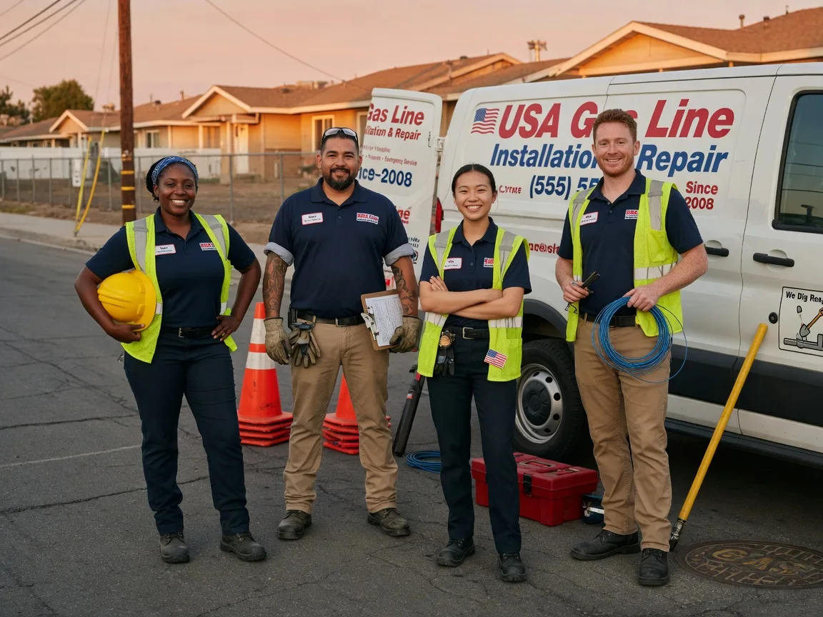 Gas Line Installation company in Waring, TX